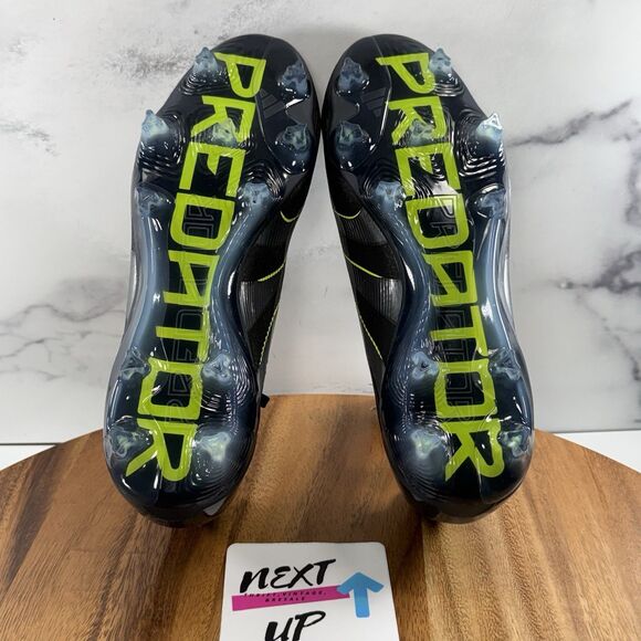 Mens 6.5/Womens 7.5-Adidas Predator Elite FG Soccer Cleats Black Volt JI1085 main image 8